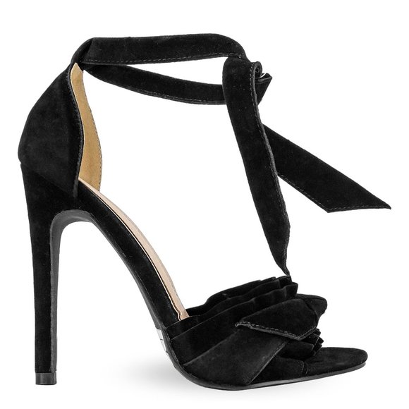 ANKLE STRAP HEELS - Picture 1 of 4